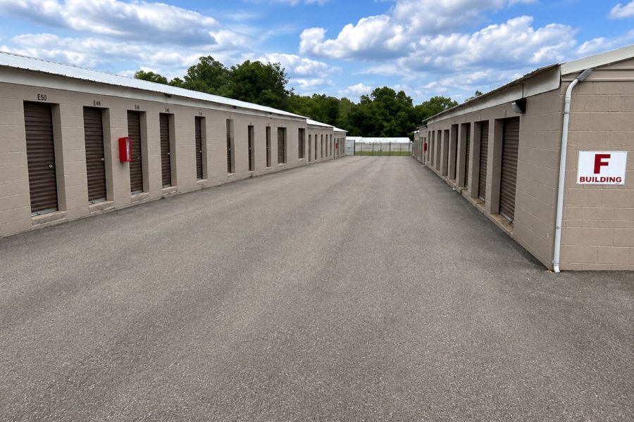 North End Storage Building F Drive Aisle