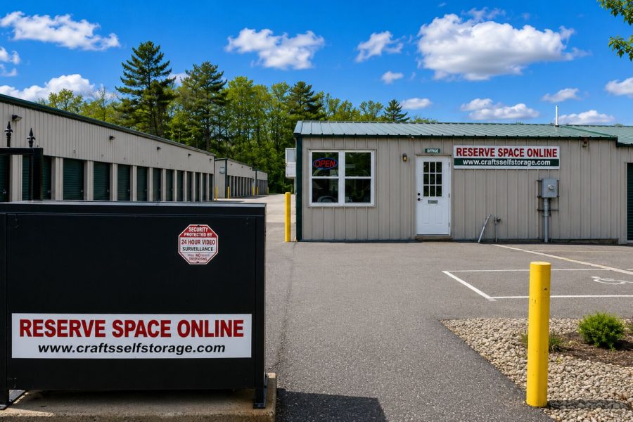 Crafts Self Storage Topsham Entrance