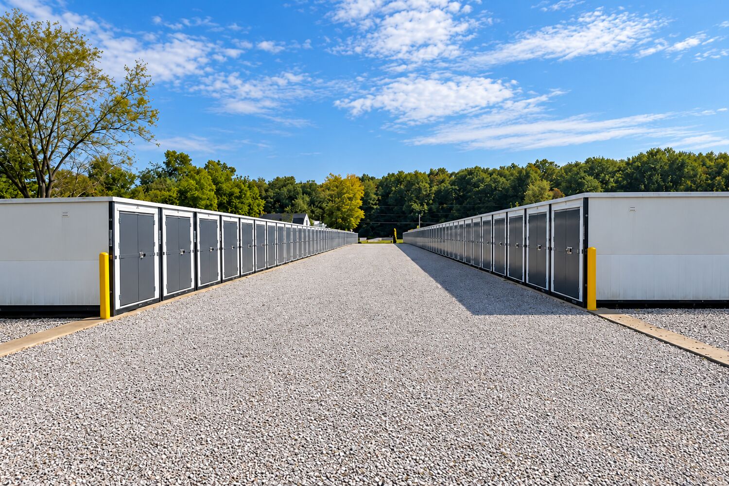 Owensville Storage Center Aisle